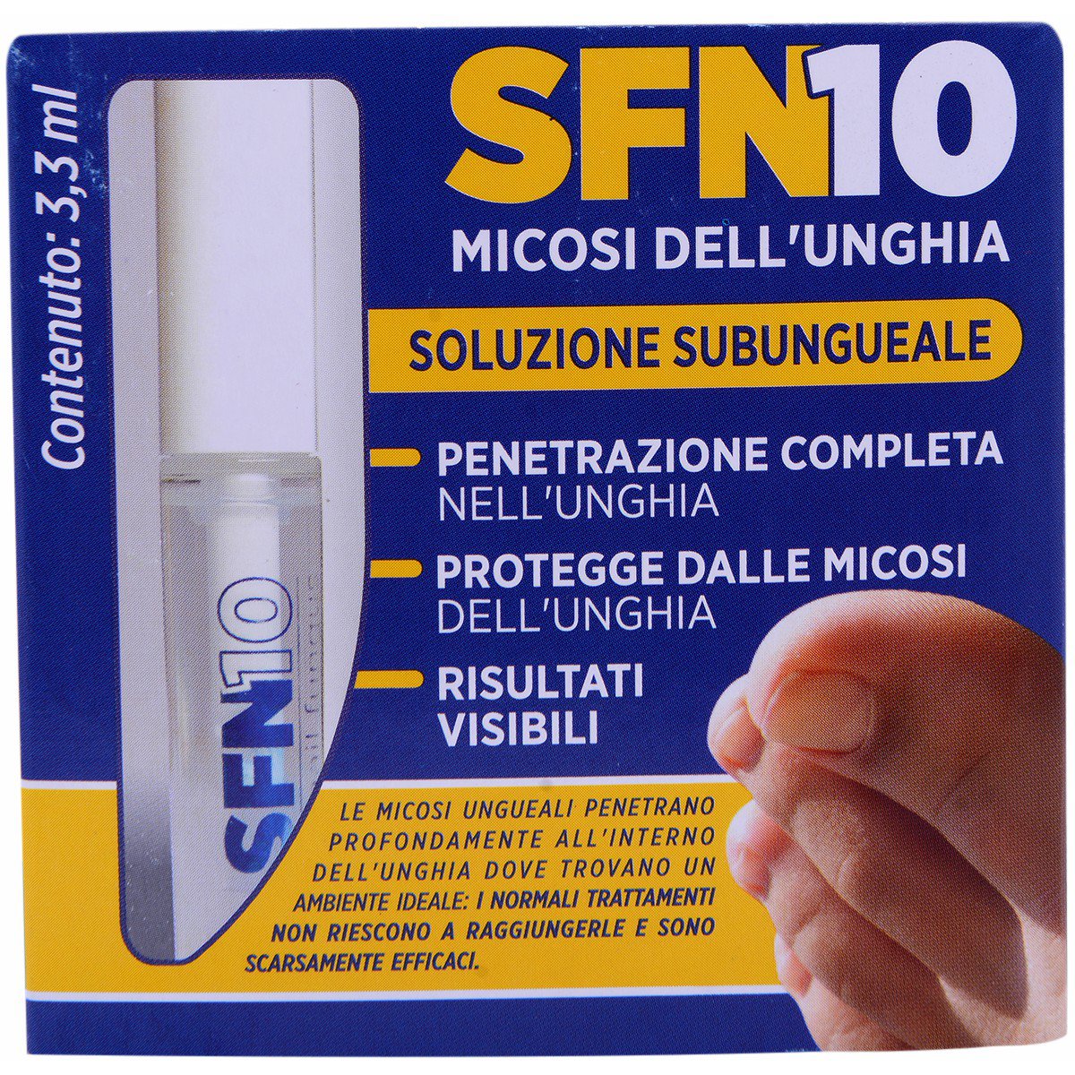 Sfn10 (For Nail Mycosis) 3.3ml Subungual Solution