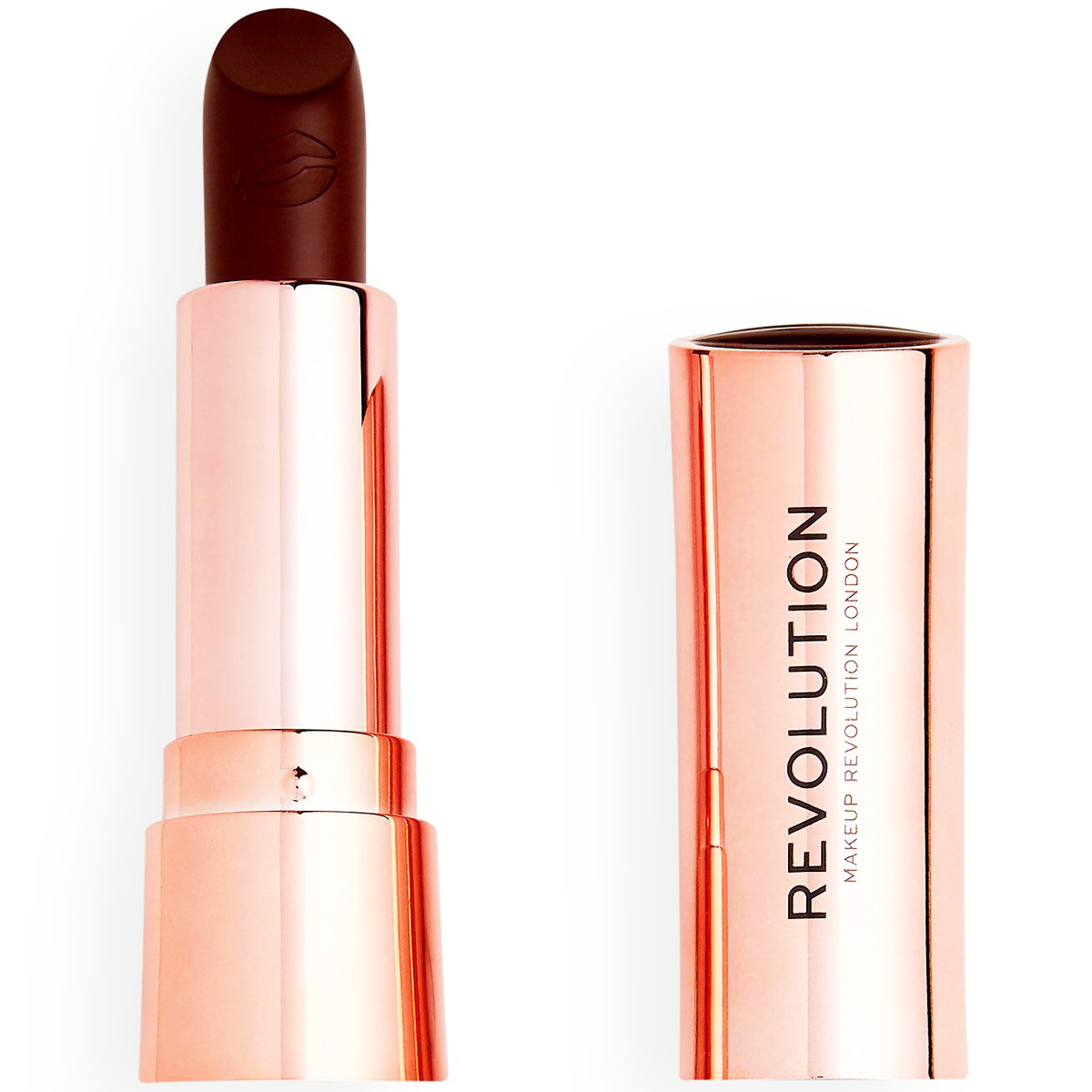 Revolution Kiss Lipstick TGIF Brown
