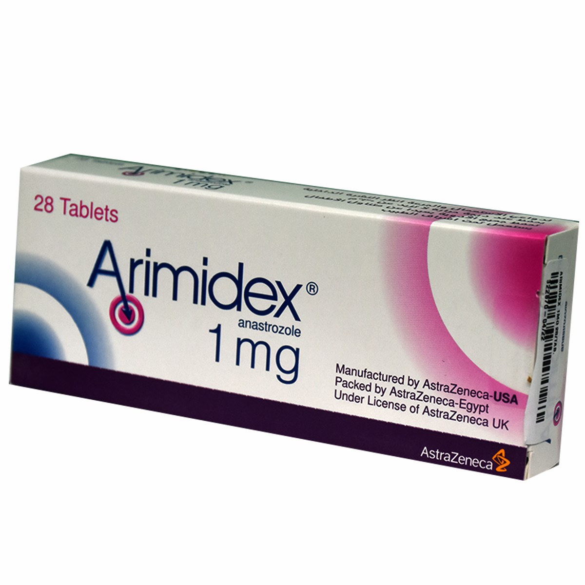 Arimidex 1mg 28 Tablets