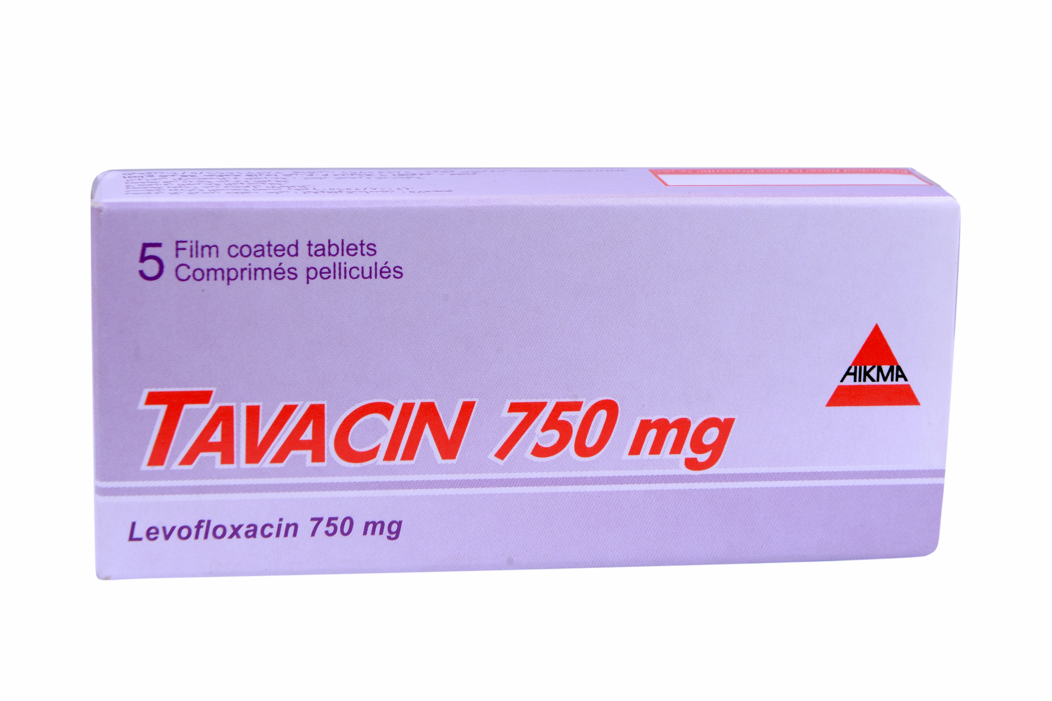 Tavacin 750mg 5 Tablets