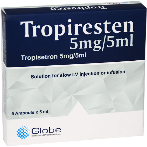 Tropiresten 5mg/5ml IV 5 Ampoules