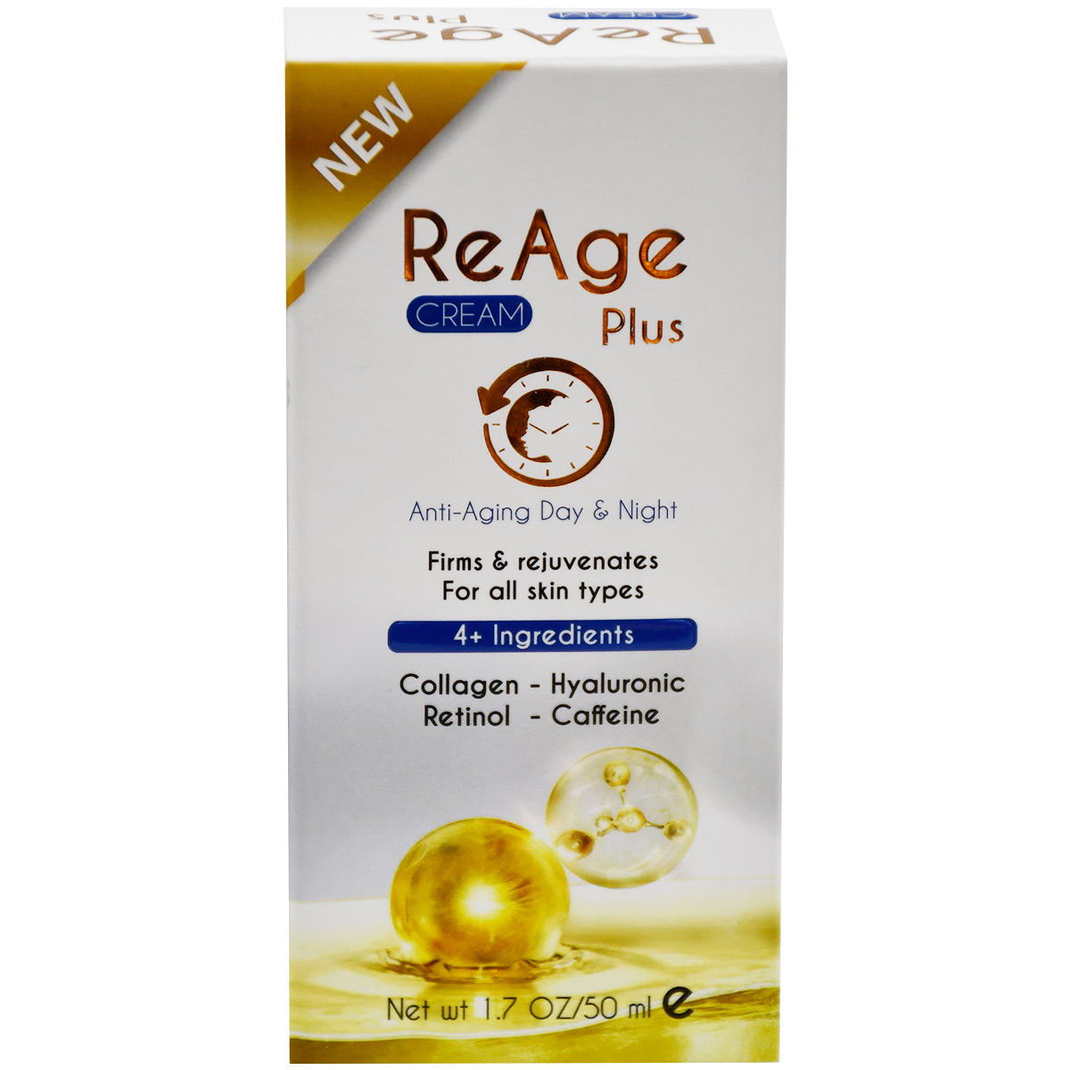Reage Plus Anti Aging Day and Night Cream 50ml