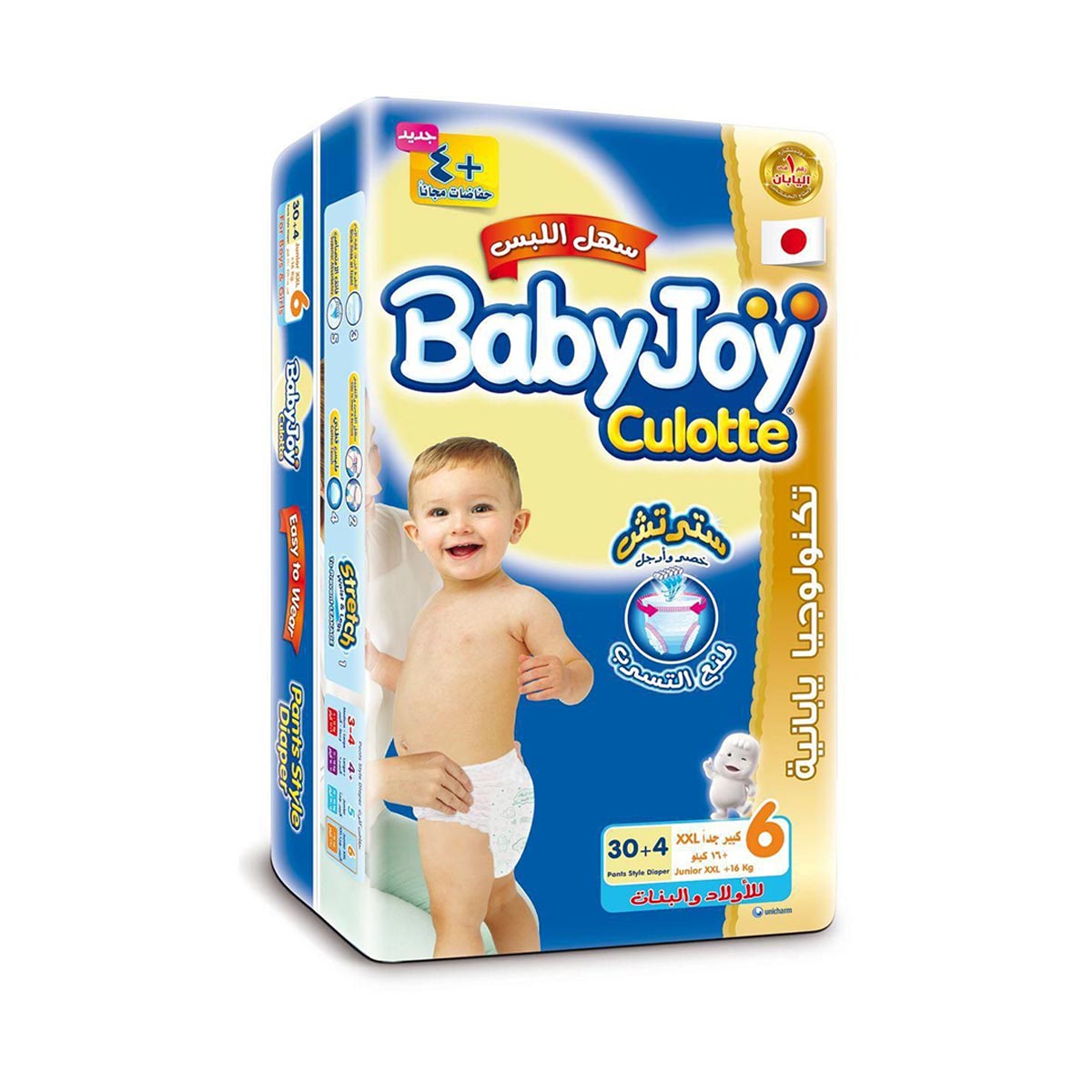 Babyjoy Culotte (6) Stretch ( + 16kg) 30 + 4pcs