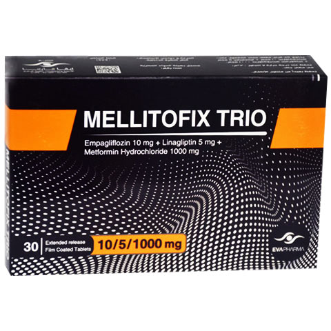 Mellitofix Trio 10/5/1000mg 30 Tablets