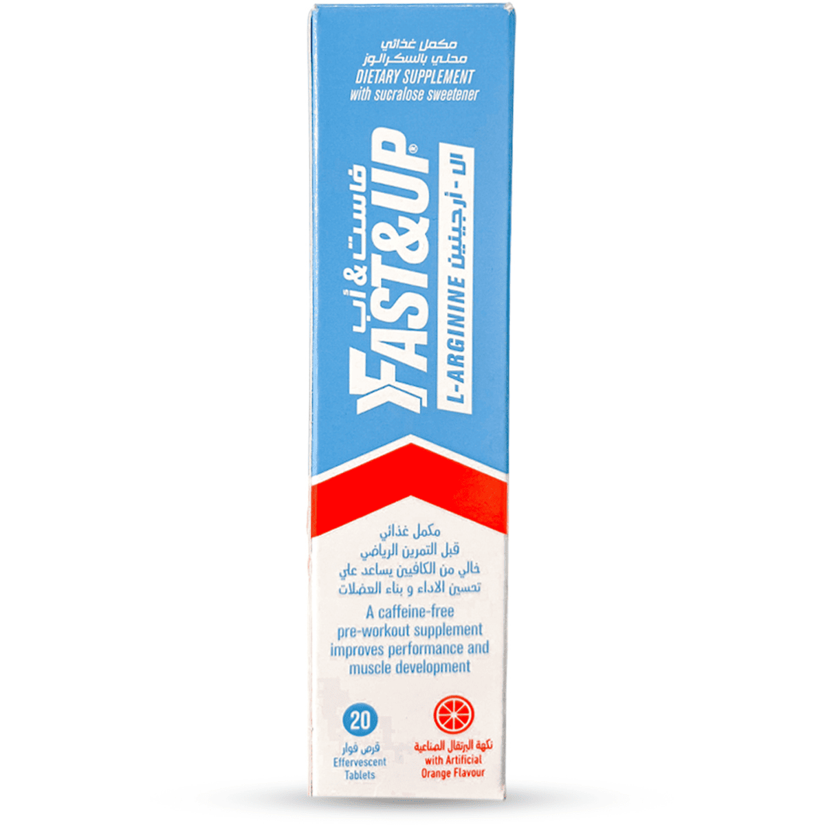 Fast&Up L-Arginine Orange 20 Effervescent Tablets