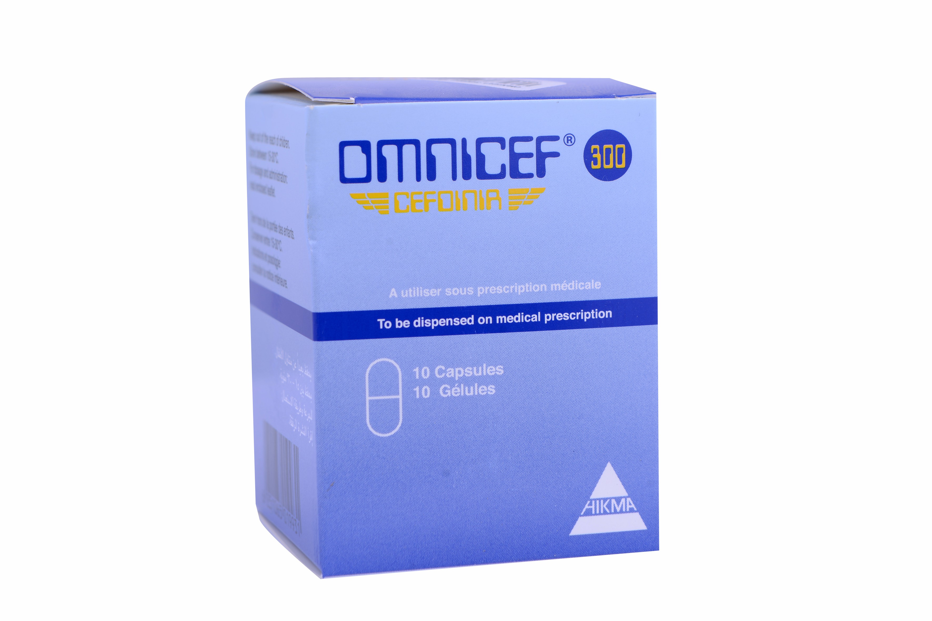 Omnicef 300mg 10 Capsules