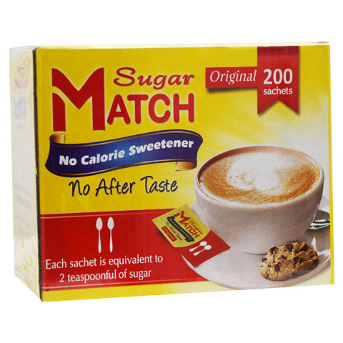 Sugar Match 200 Sachets