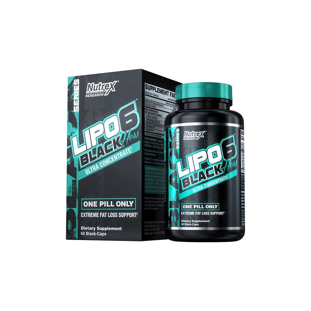 Lipo 6 Black Hers Ultra Concentrate 60 Powder Capsules