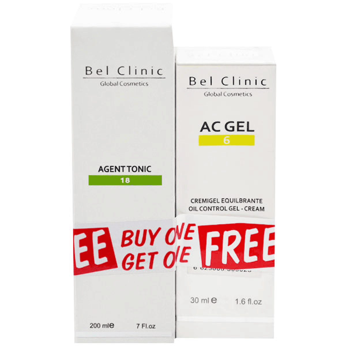Belclinic (Agent Tonic 200ml + AC Gel Cream 30ml) (Offer Pack)