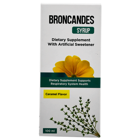 Broncandes Caramel Flavor Syrup 100ml