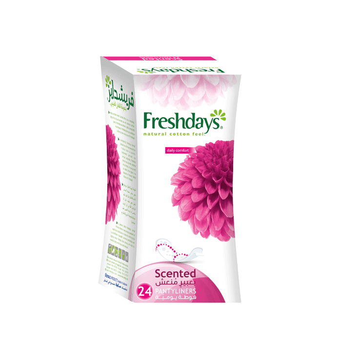 Freshdays Normal Scented Panty Liner 24 Pieces
