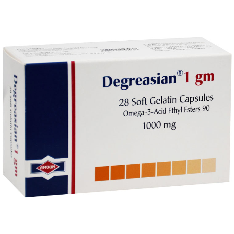Degreasian 1000mg 28 Soft Gel Capsule