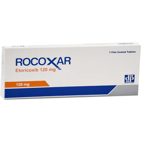 Rocoxar 120mg 7 Film Coated Tablets