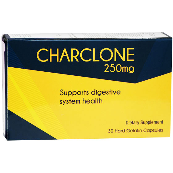 Charclone 250mg 30 Hard Gelatin capsules