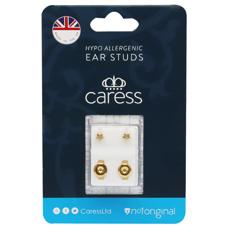 Caress Ear Studs Ruby/10