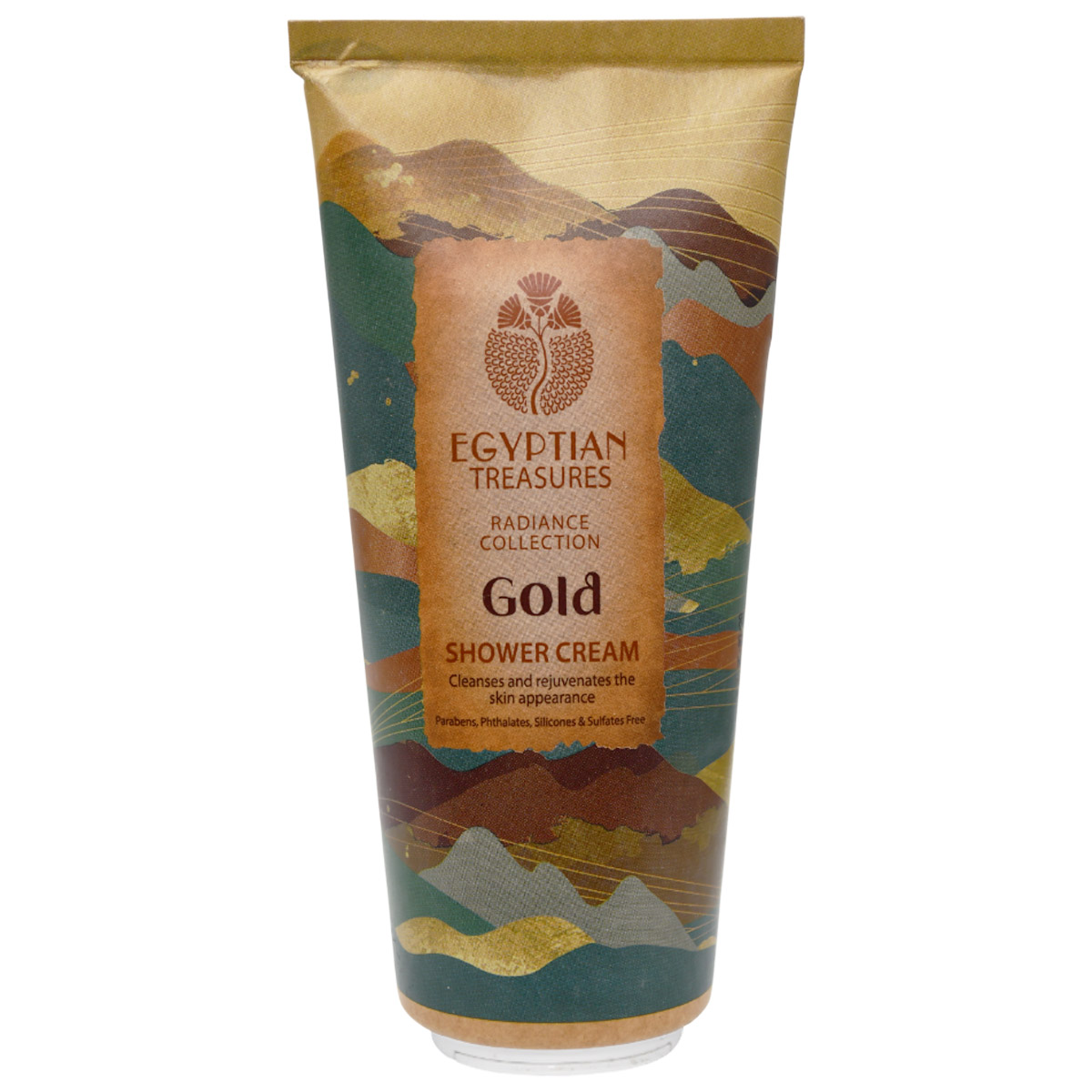 Egyptian Treasure Radiance Collection Gold Shower Cream 200ml