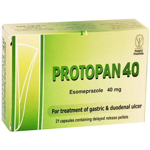 Protopan 40mg Delayed Release 21 capsules
