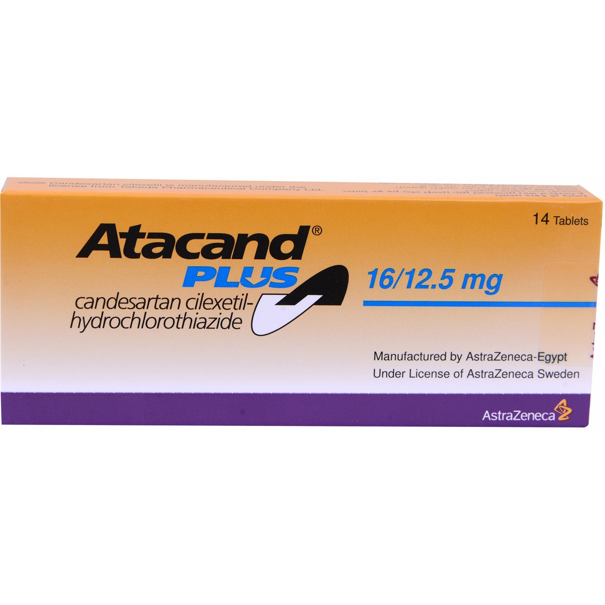 Atacand Plus 16/12.5mg 14 Tablets image number 0