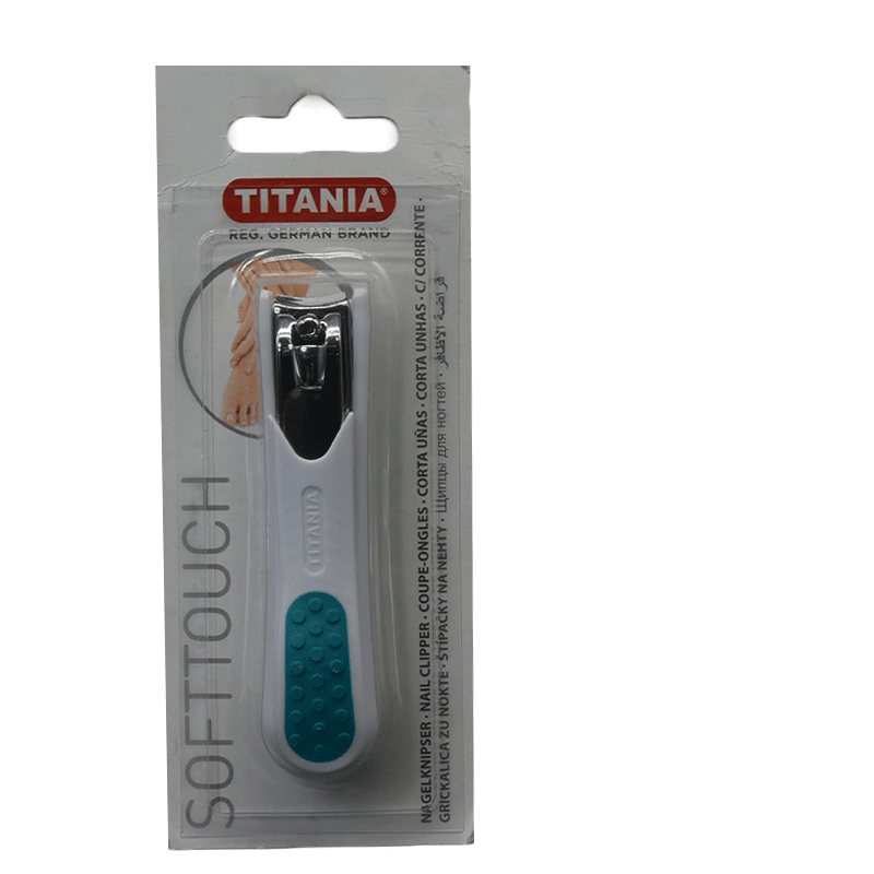 Titania Nail Clipper White/1052/2Stb