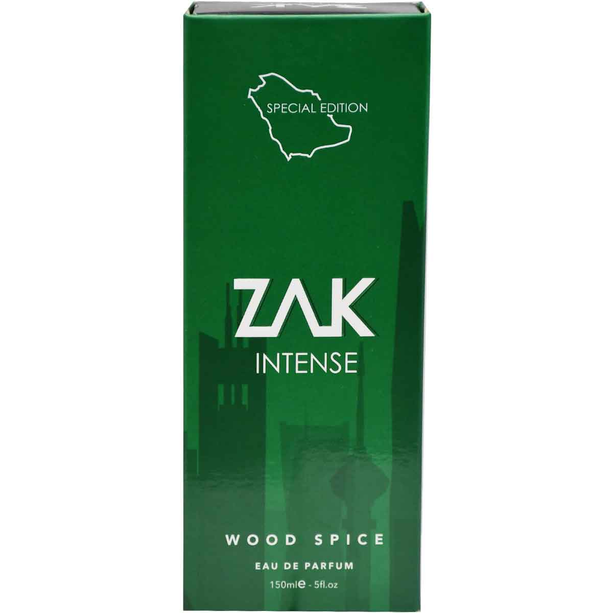 Zak Intense Wood Spice Eau de Parfum For Men 150 ml