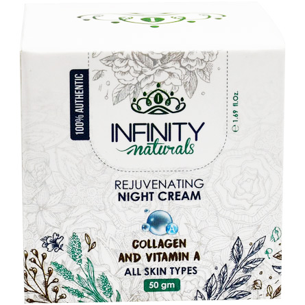 Infinity Naturals Collagen and Vitamin A Night Cream 50gm