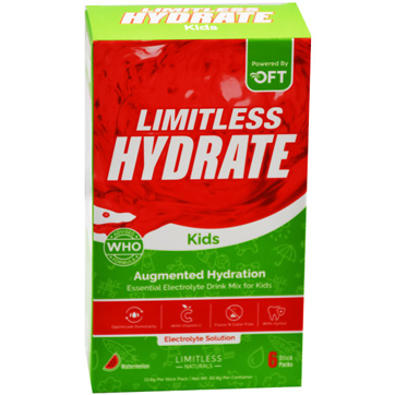 Limitless Hydrate Kids Watermelon 6 Sticks