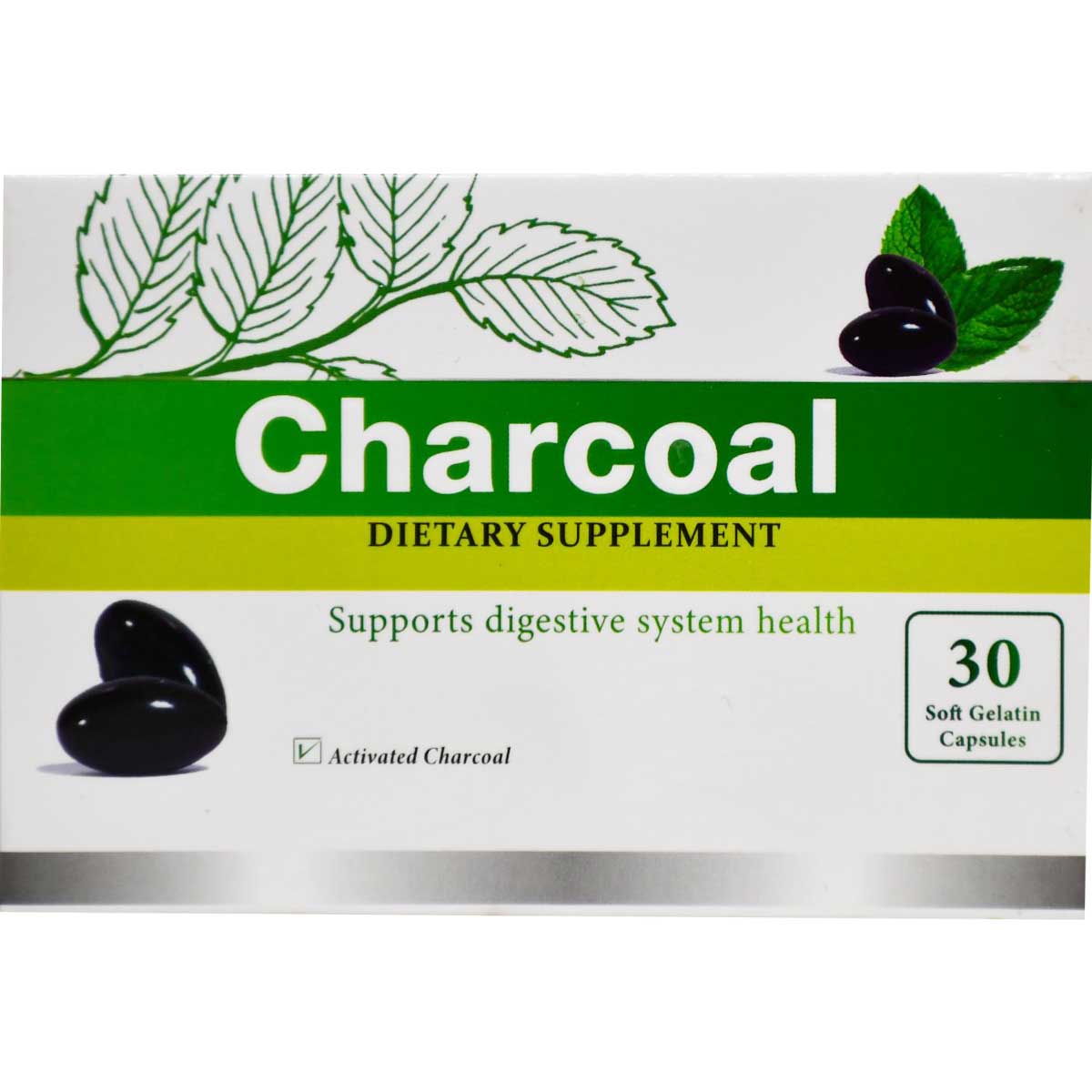 Charcoal 30 Soft Gel Capsules