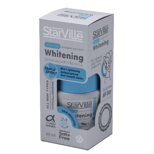 StarVille Whitening Anti Perspirant Hair Reducer Roll On 60ml