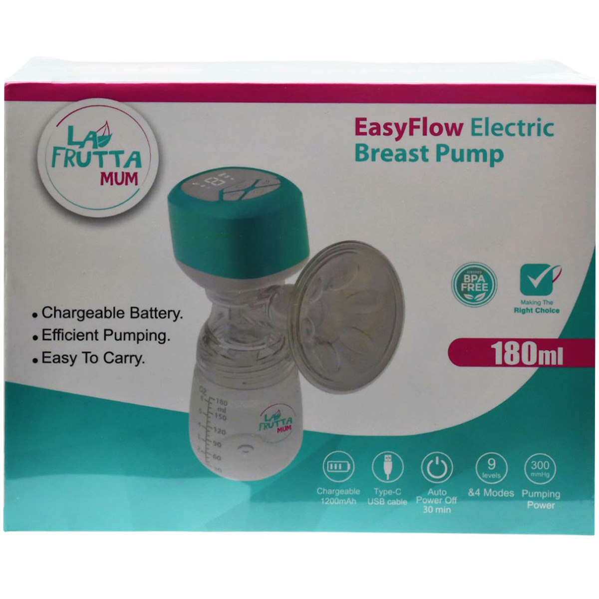 La Frutta Easy Flow Electric Breast Pump 180 ml/25200
