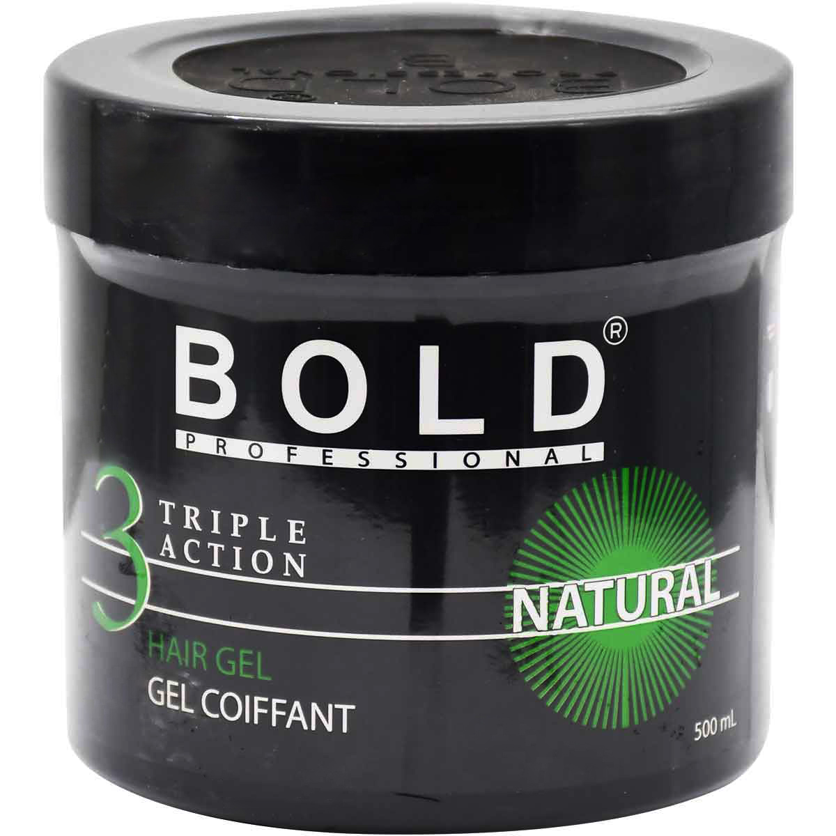 Bold Professional Hair Gel Natural 500ml