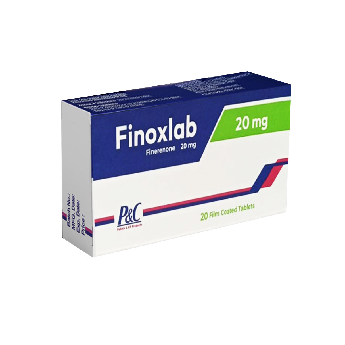 Finoxlab 20mg 20 Film Coated Tablets