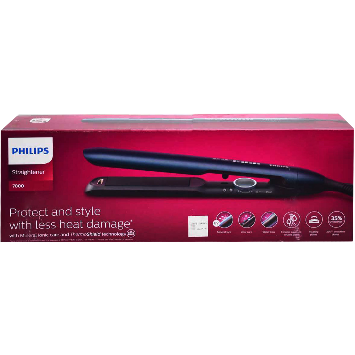 Philips Hair Straightener 7000 Protect and Style/BHS732