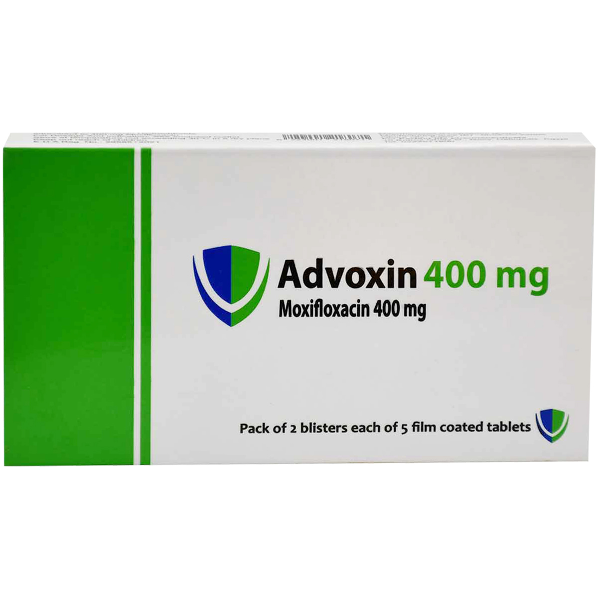 Advoxin 400mg 10 Film Coated Tablets