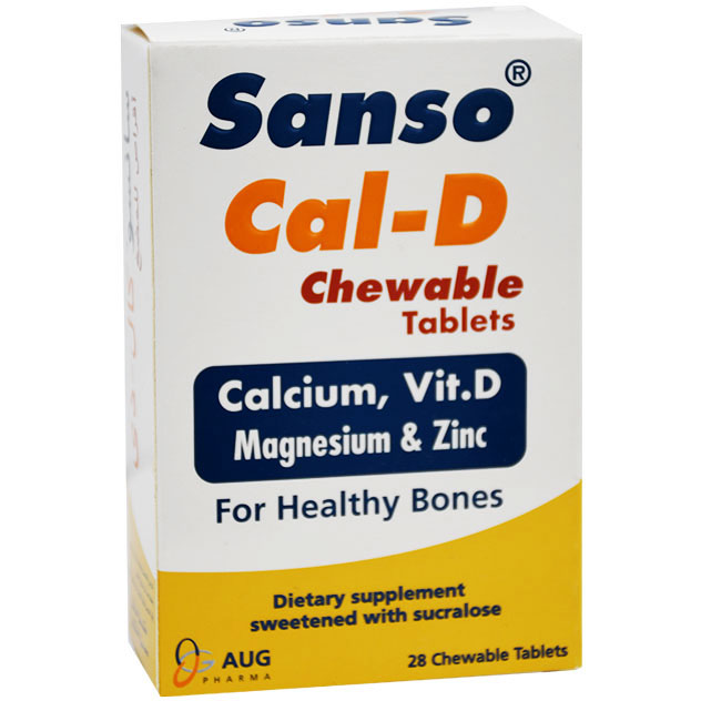 Sanso Cal-D 28 Chewable Tablet