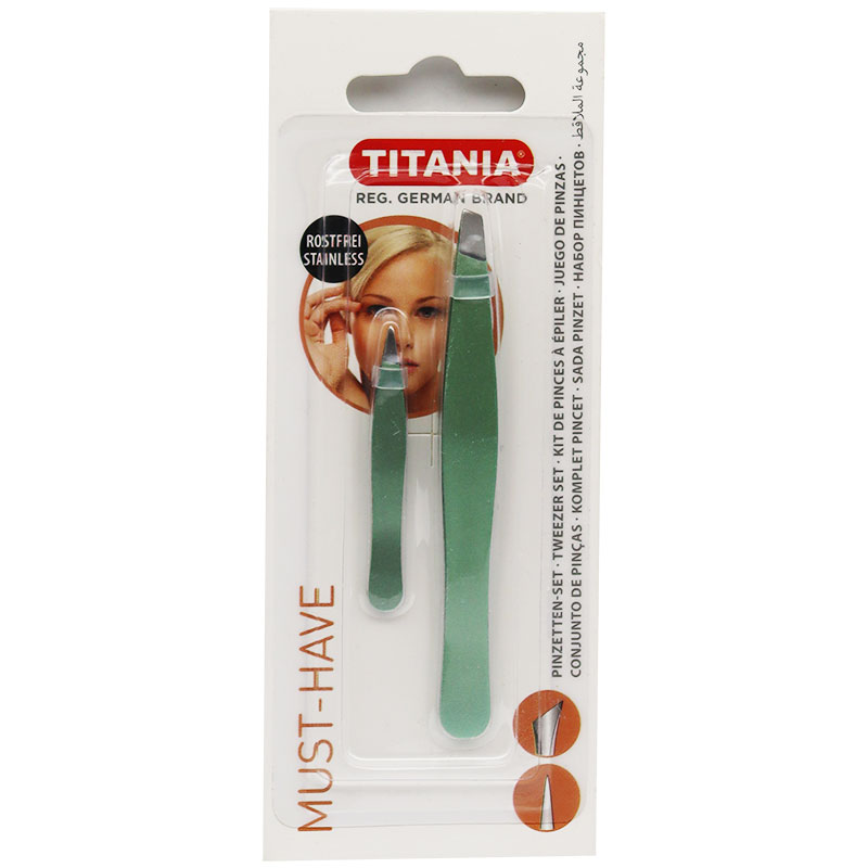 Titania Tweezer Set 2 pieces /1072/Gr B