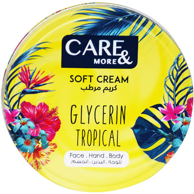 Care & More Glycerin Tropical Soft Cream 75ml