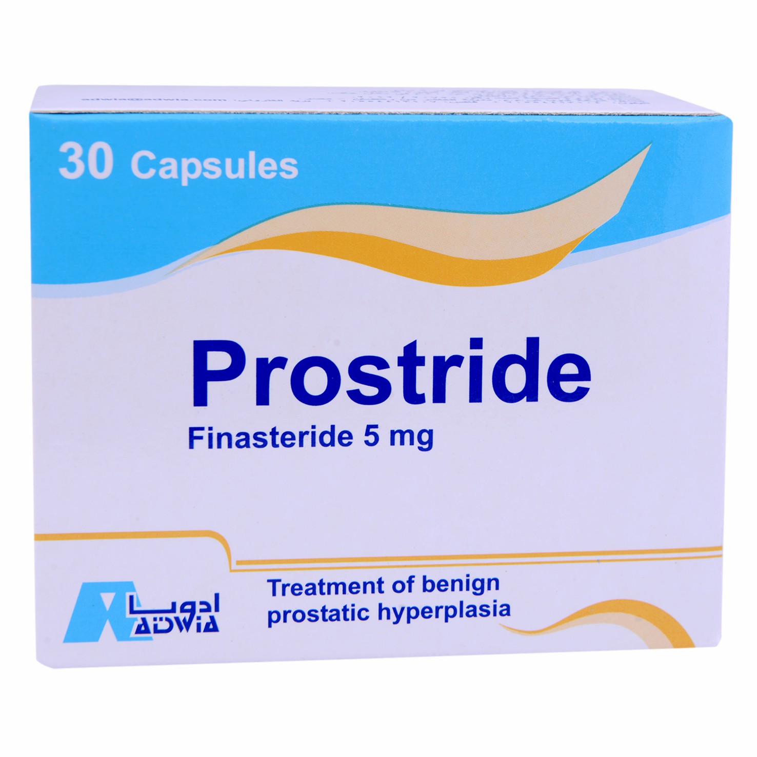 Prostride 5mg 30 Capsules