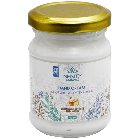 Infinity Naturals Camomile and Honey Hand Cream 150gm