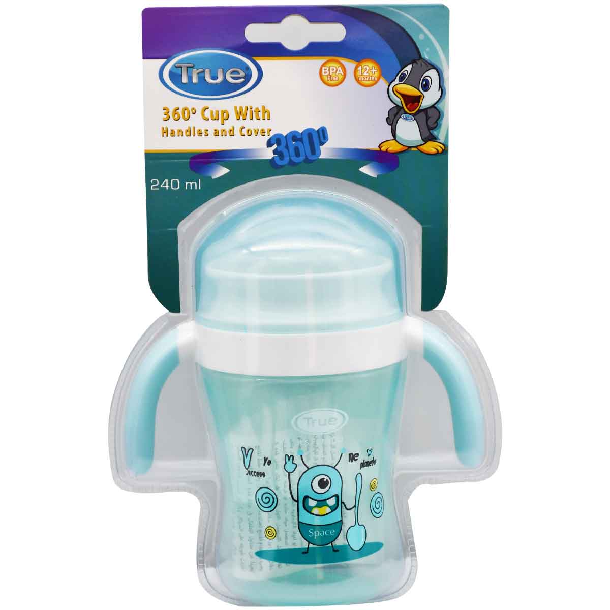 True 360 Cup With Handle and Cover (12 Month+) 240 ml /2024150