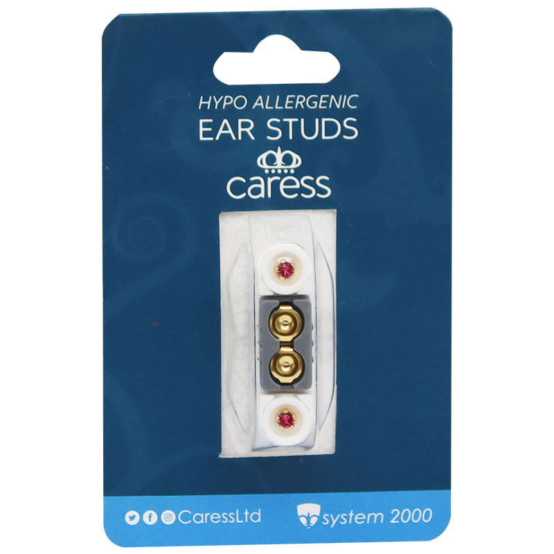 Caress Ear Studs Ruby/30