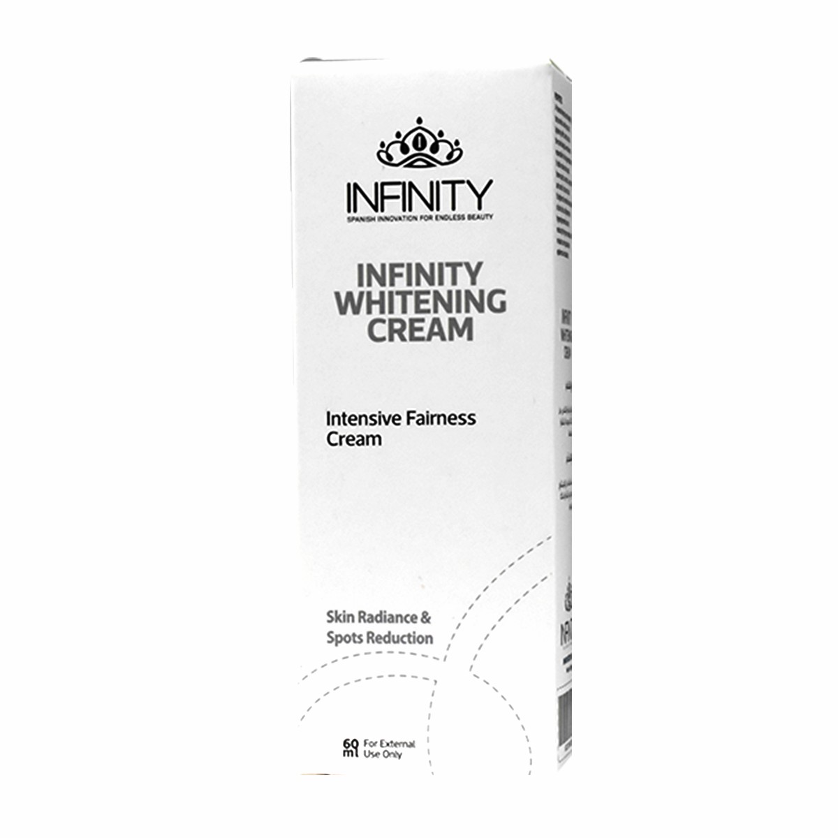 Infinity Whitening Intensive Fairness Cream 60gm