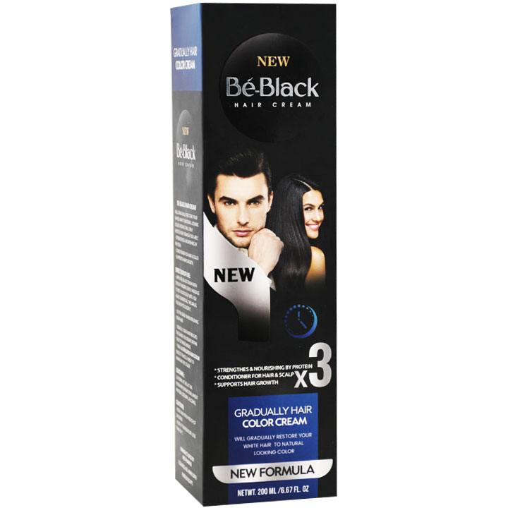 Be-Black Hair Color Cream 200ml