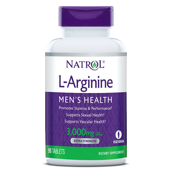 Natrol L-Arginine 3000 mg For Men 90 Tablets