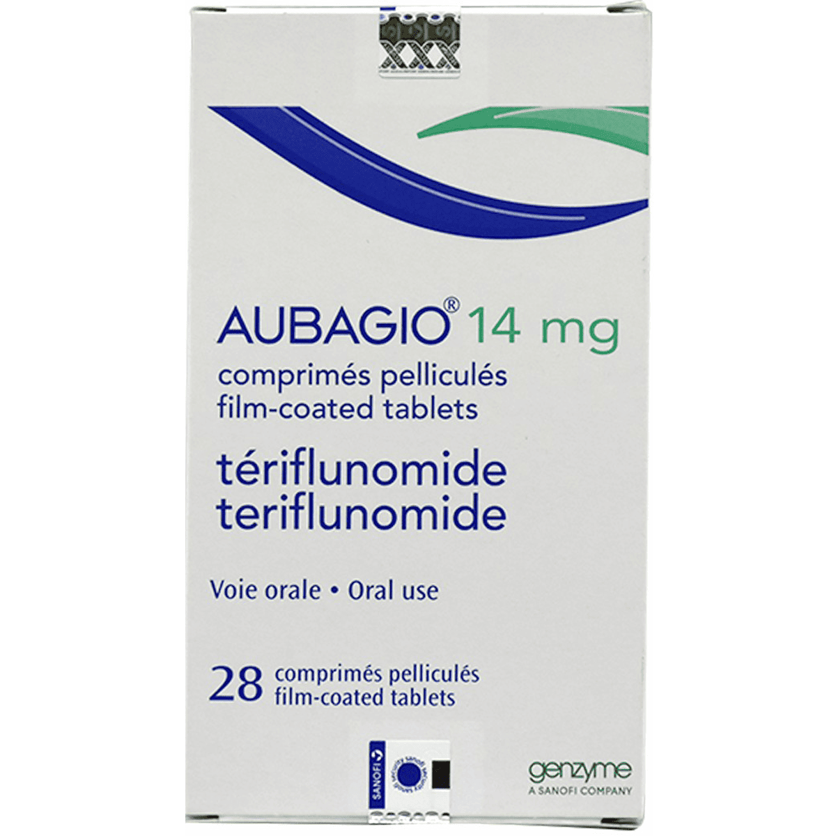 Aubagio 14mg 28 Film Coated Tablets