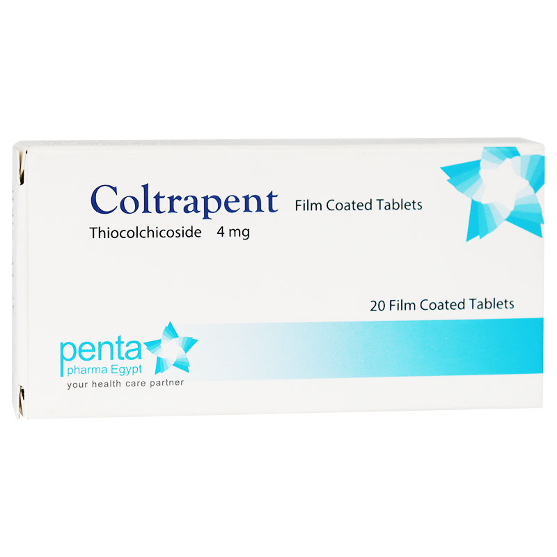Coltrapent 4mg 20 Film Coated Tablets