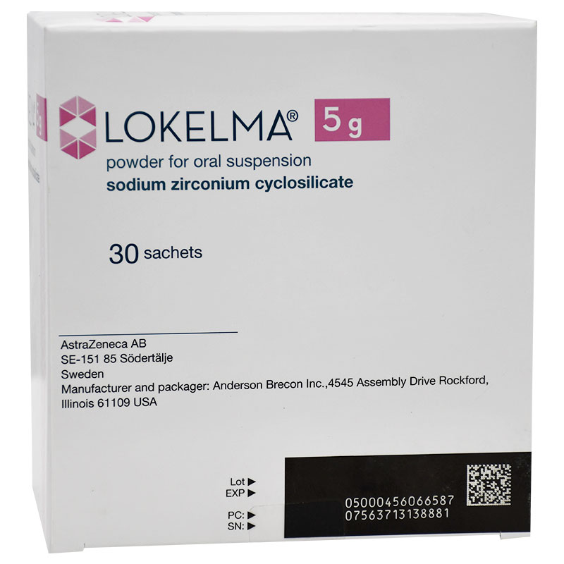 Lokelma 5gm Powder For Oral Suspension 30 Sachet