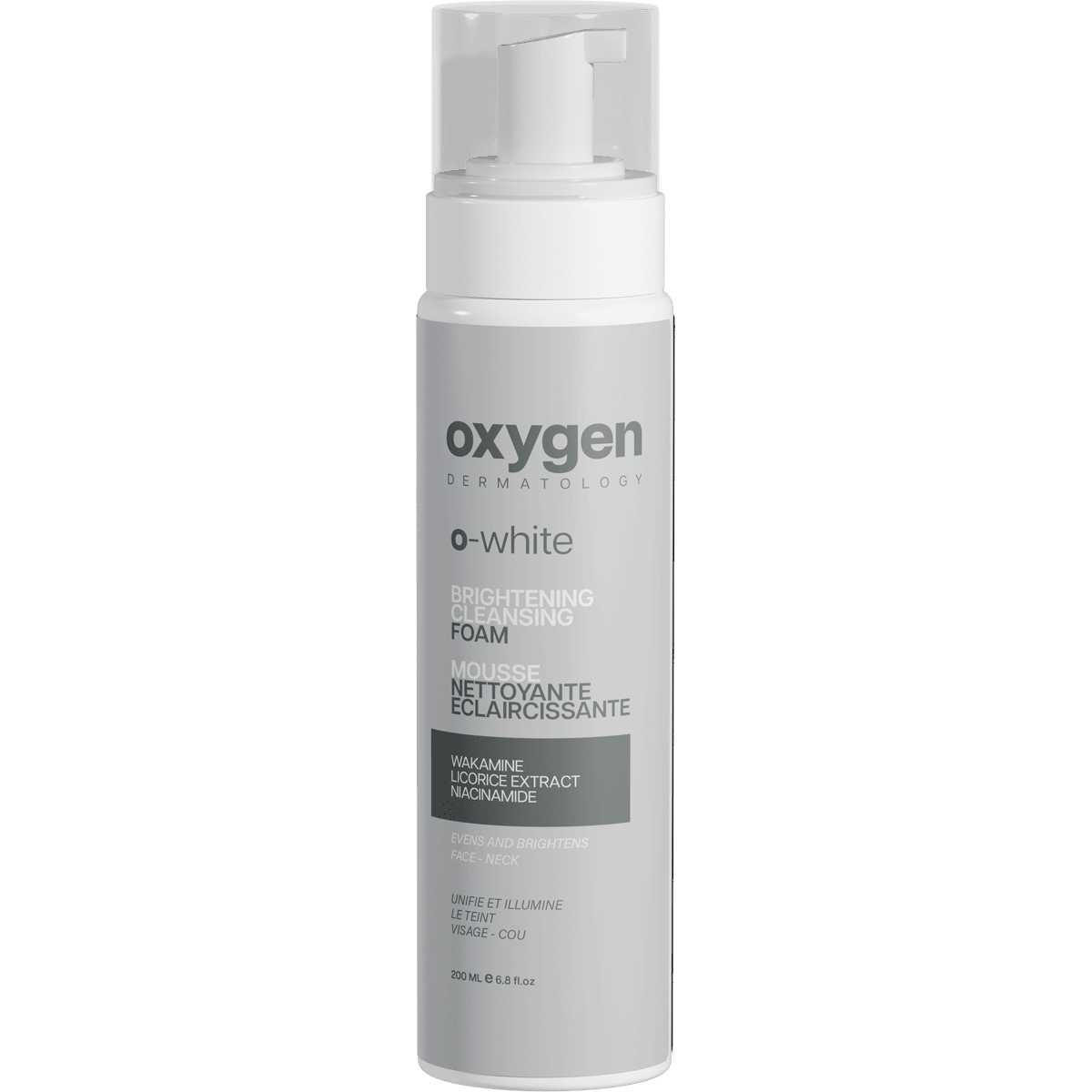 Oxygen O-White Brightening Cleansing Foam 200ml