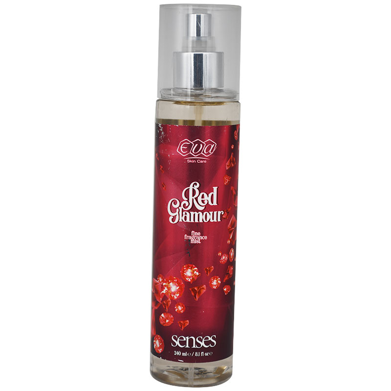 Eva Senses Red Glamour Body Mist For Women 240ml