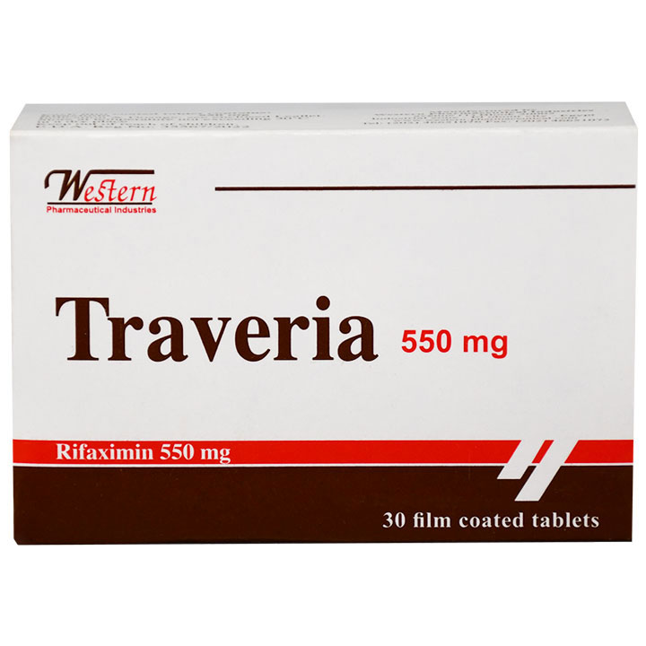 Traveria 550mg 30 Film Coated Tablets