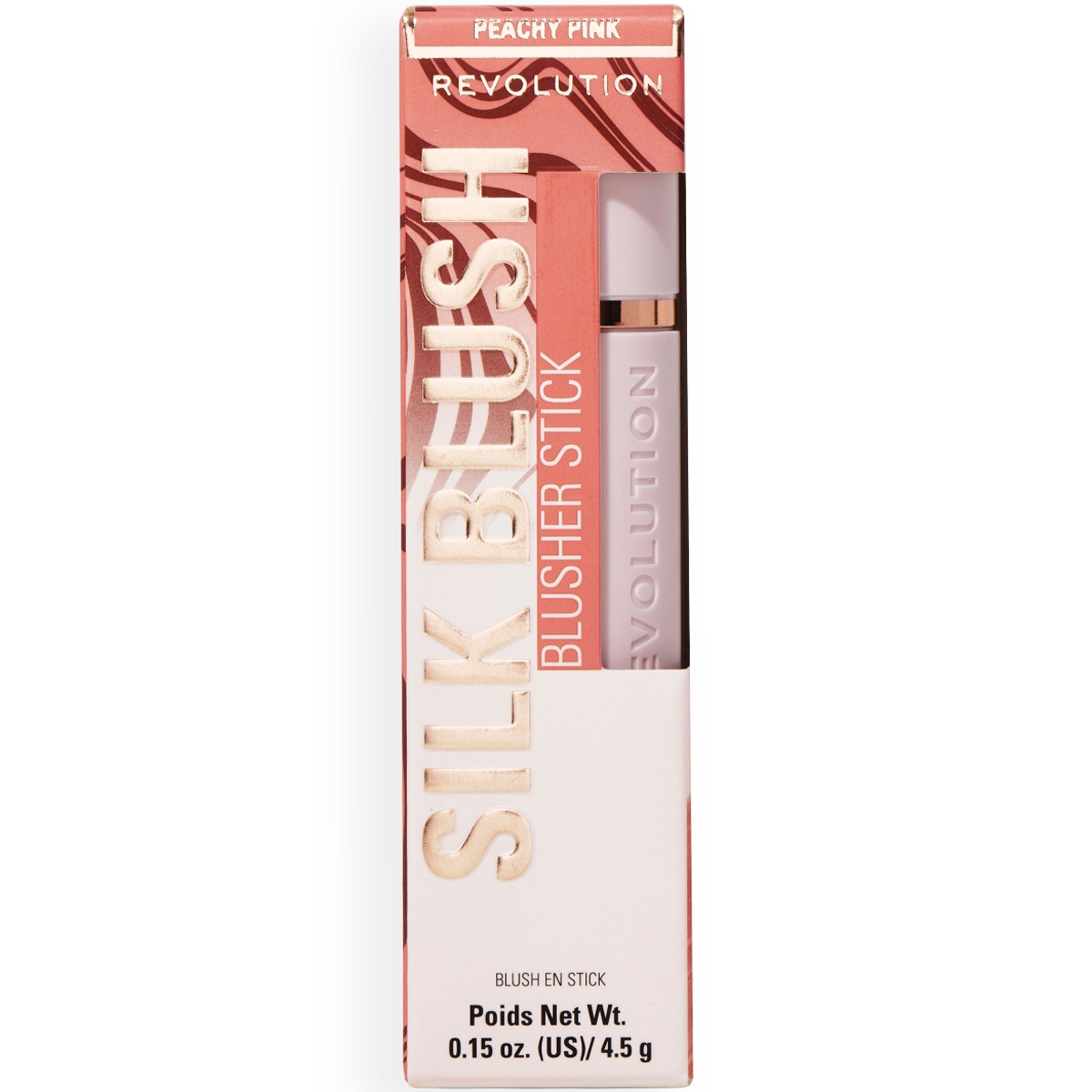 Revolution Silk Blush Stick Peachy Pink